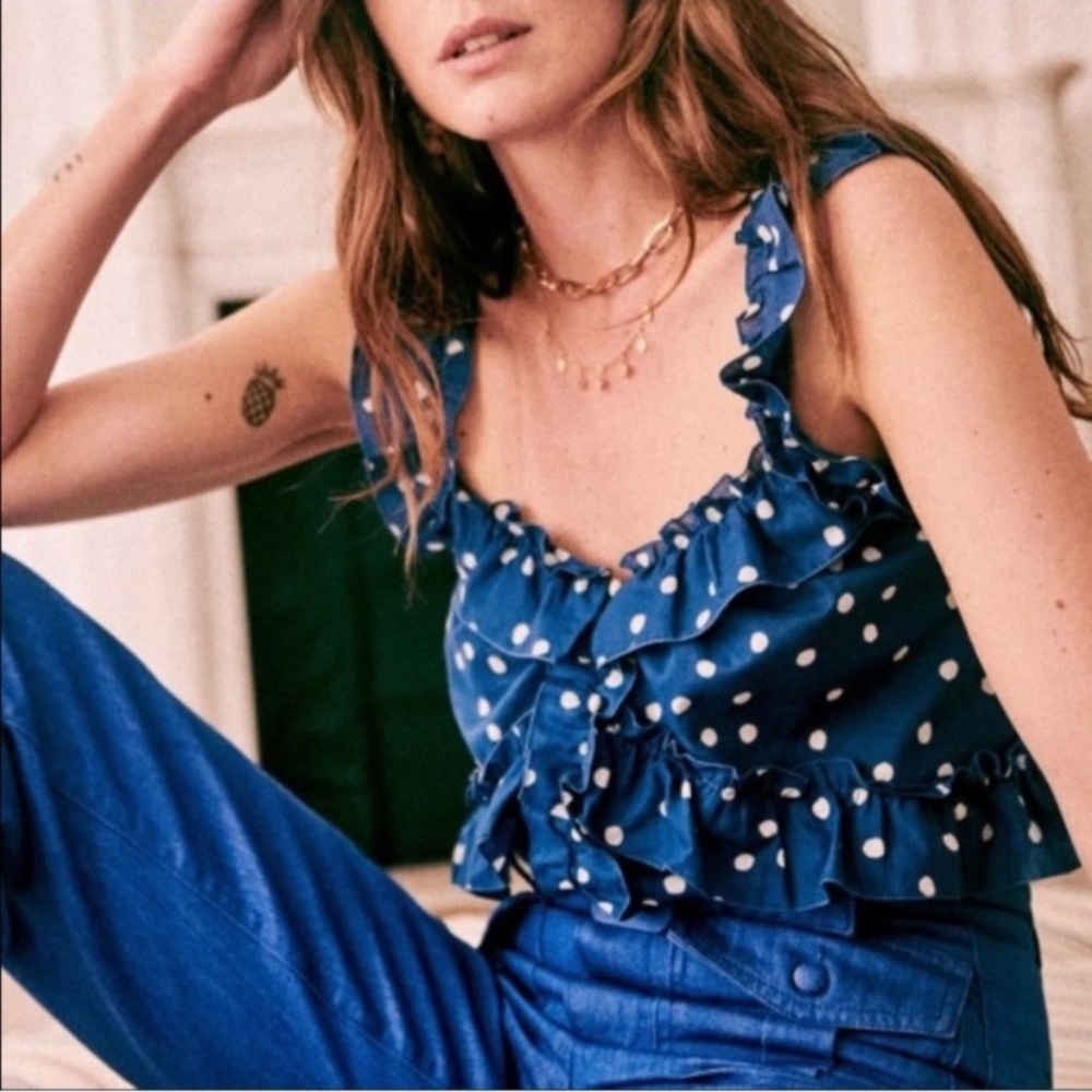 Sezane Alban Blouse (Size 36 / US 4)